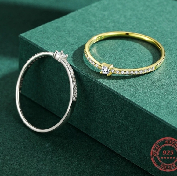 New, Simple Square Finger Ring - Picture 4 of 4